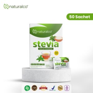 Naturalco® Gula Stevia | 1 box 50 sachet